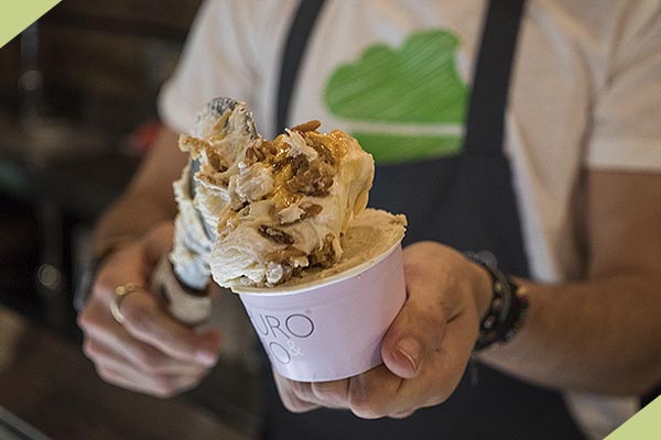 Helados artesanos y veganos en Sevilla